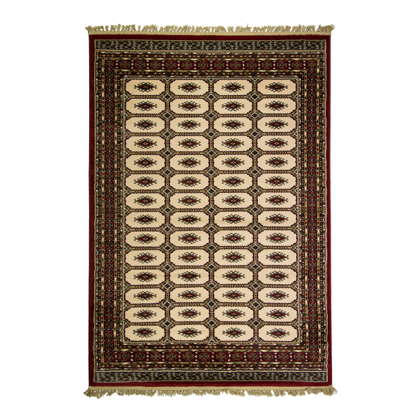 Χαλί Διαδρόμου (80x220) Βιοκαρπέτ Kirman 6831-0077 Ivory