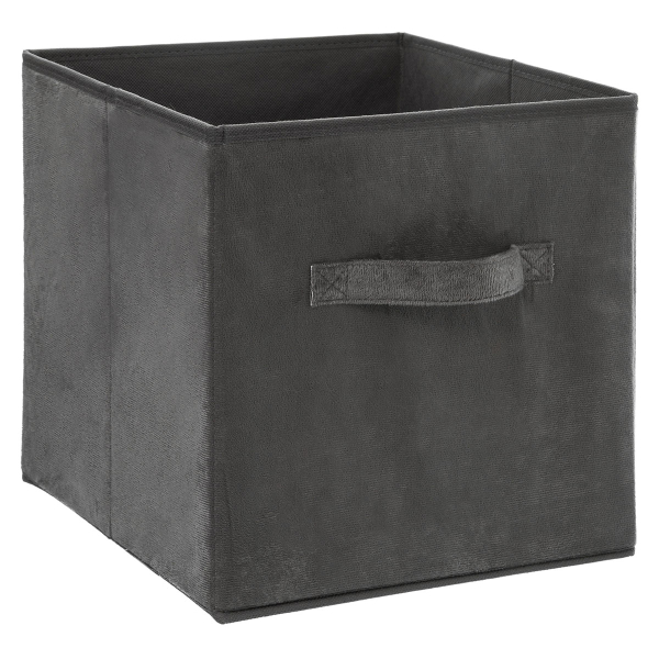 Κουτί Αποθήκευσης (31x31x31) F-V Velvet Storage Grey 160455A