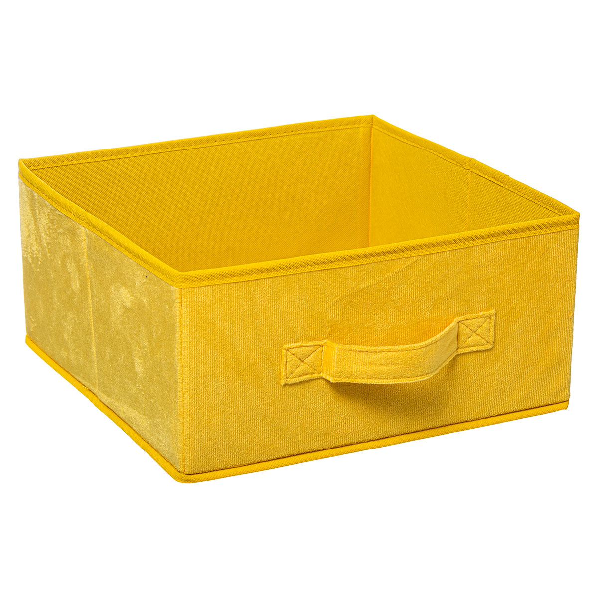 Κουτί Αποθήκευσης (31x31x15) F-V Velvet Storage Yellow 173698D 187109