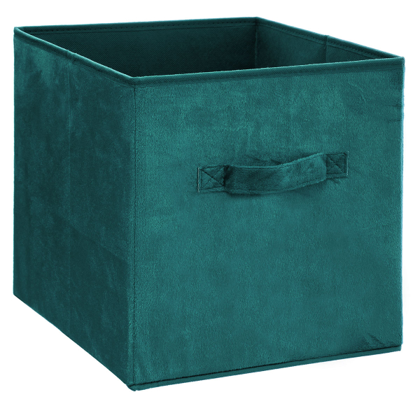 Κουτί Αποθήκευσης (31x31x31) F-V Velvet Storage Blue 160455B
