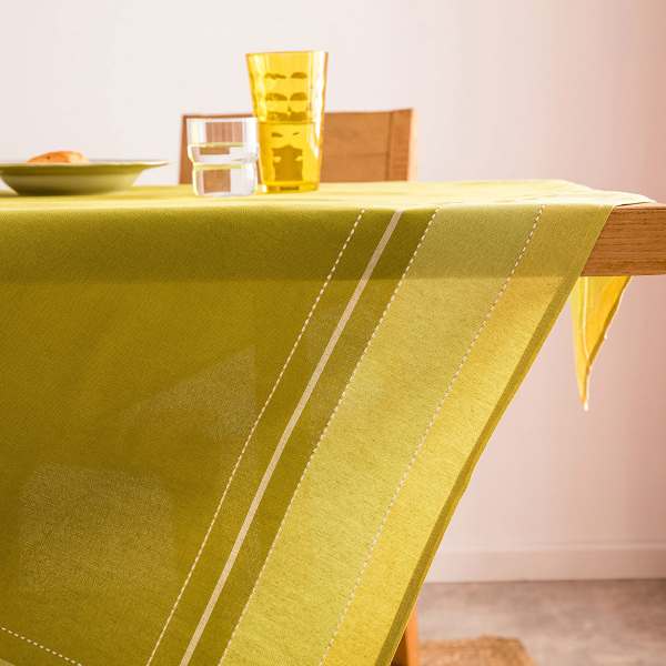 Τραπεζομάντηλο (135x180) Gofis Home Check Border Green 072/18