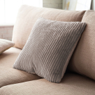 Διακοσμητική Μαξιλαροθήκη Fleece (45×45) Gofis Home Softy Grey 478/15