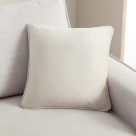 Διακοσμητική Μαξιλαροθήκη Βελουτέ (43x43) Gofis Home Winter Moon Ecru 711/05