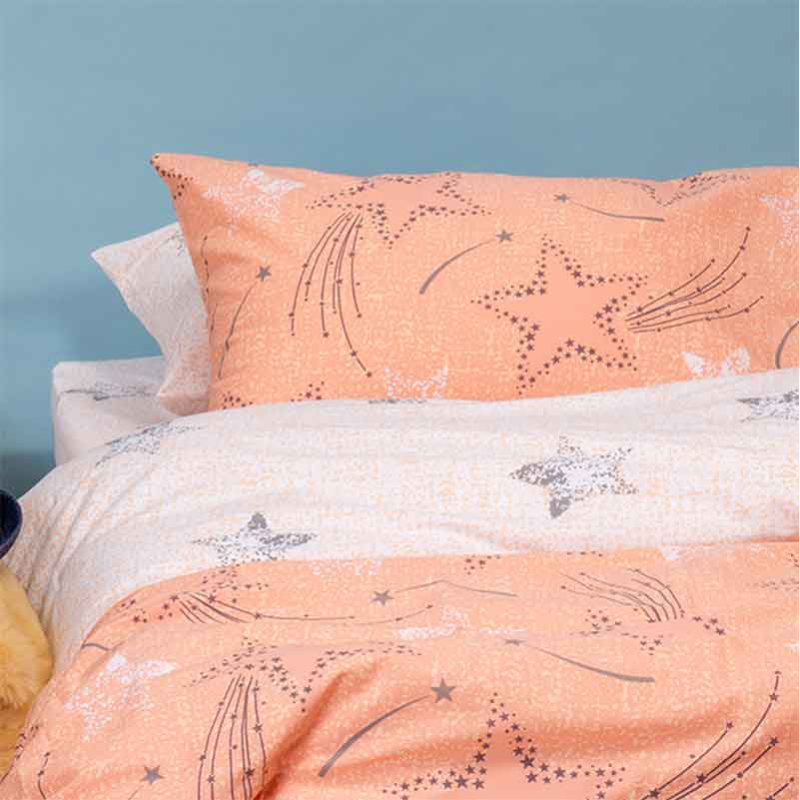 Ζεύγος Μαξιλαροθήκες (50x70) Melinen Kids Line Star Girl