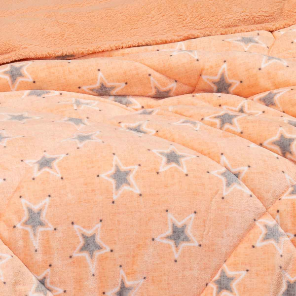 Κουβερτοπάπλωμα Μονό (160x220) Melinen Mini Stars Girl