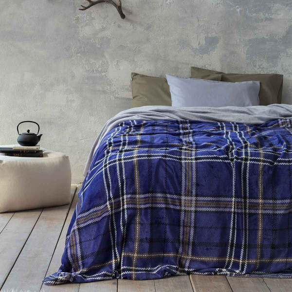 Κουβέρτα Fleece Υπέρδιπλη Nima Bed Linen Kester