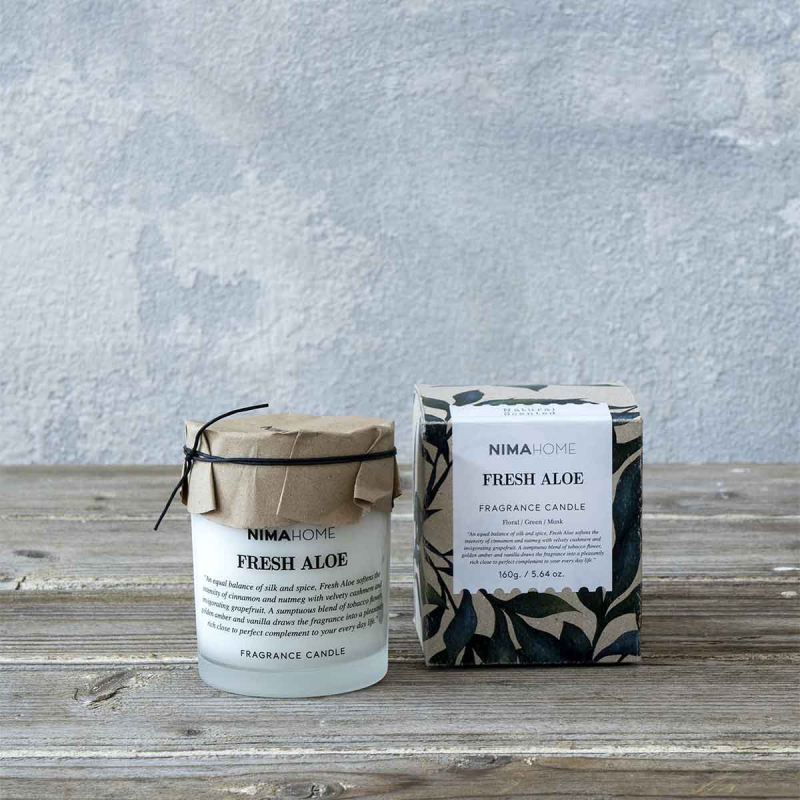 Κερί Αρωματικό 160gr Nima Aroma Fresh Aloe