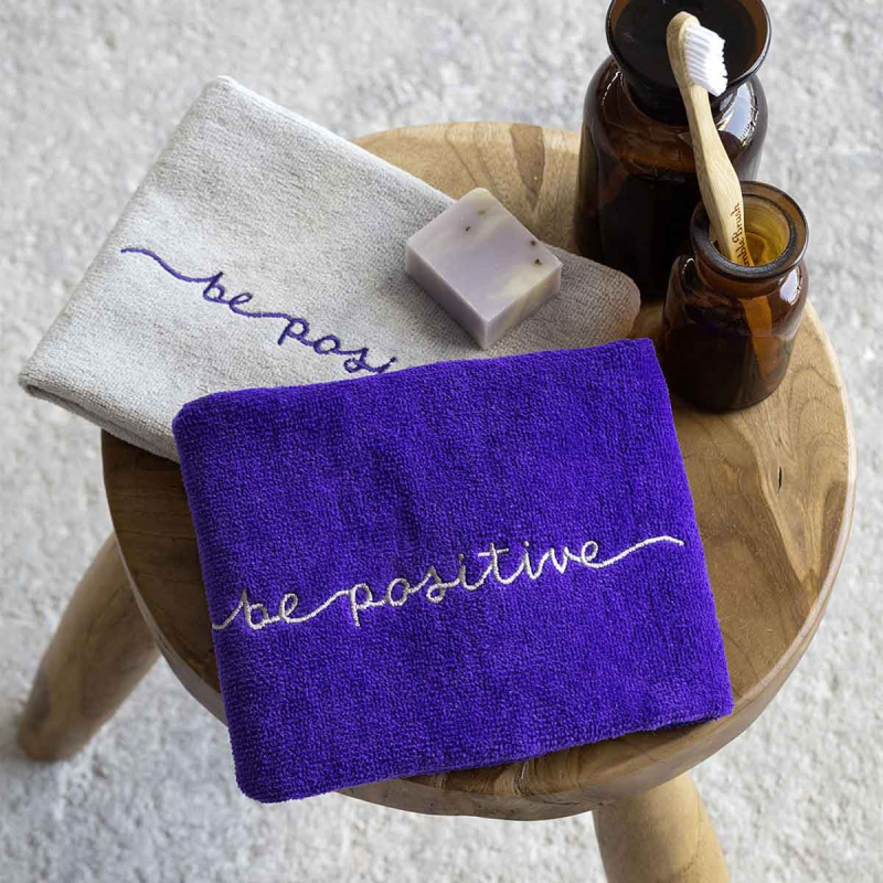 Λαβέτες (Σετ 2τμχ) Nima Bath Be Positive 450gsm