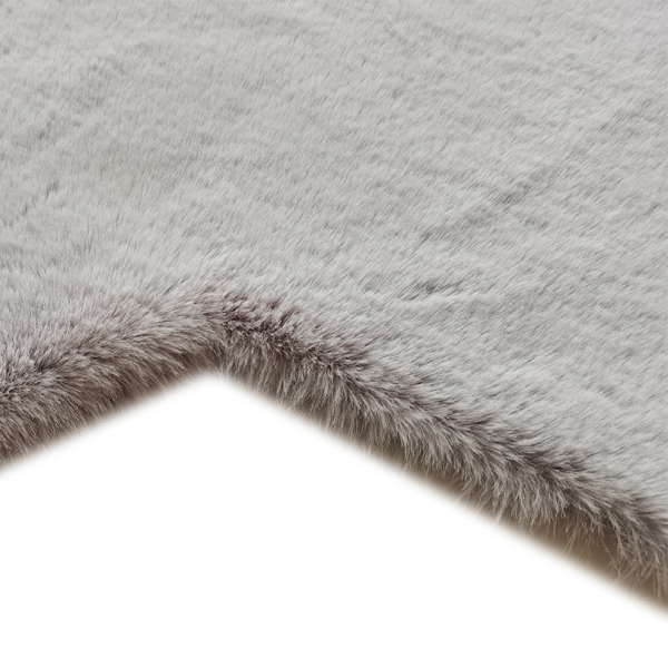 Παιδικό Γούνινο Χαλί (120x120) New Plan Puffy FC6 Star Light Grey