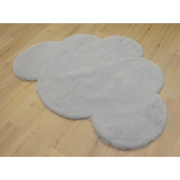 Παιδικό Χαλί Γούνινο (80x125) New Plan Puffy FC6 Cloud Light Grey