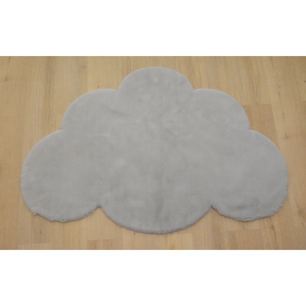 Παιδικό Χαλί Γούνινο (80x125) New Plan Puffy FC6 Cloud Light Grey