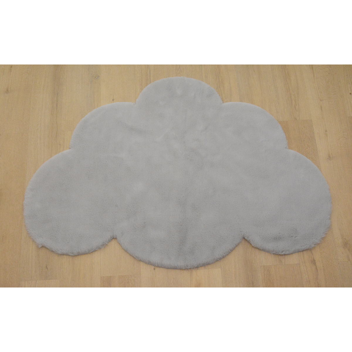 Παιδικό Χαλί Γούνινο (80X125) New Plan Puffy Fc6 Cloud Light Grey Home Χαλιά Βρεφικά & Παιδικά Spitishop