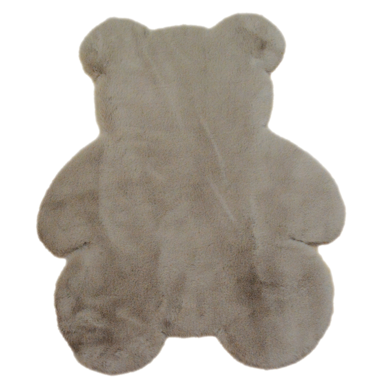 Παιδικό Γούνινο Χαλί (90x110) New Plan Puffy FC5 Bear Taupe