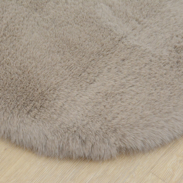 Παιδικό Γούνινο Χαλί (90x110) New Plan Puffy FC5 Bear Taupe