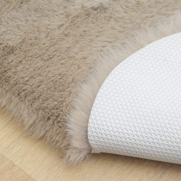 Παιδικό Γούνινο Χαλί (90x110) New Plan Puffy FC5 Bear Taupe