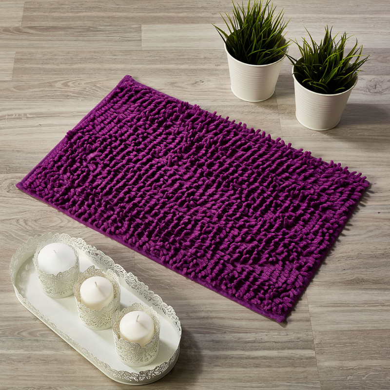 Πατάκι Μπάνιου (40x60) Whitegg ΠΑΤ27/7 Μωβ