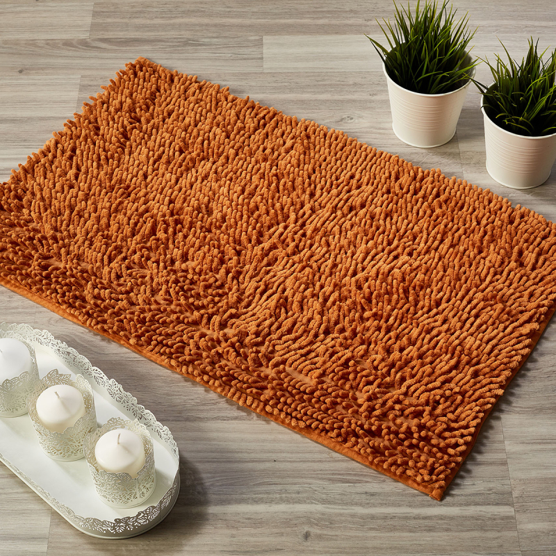 Πατάκι Μπάνιου (50x80) Whitegg ΠΑΤ27/7 Πορτοκαλί