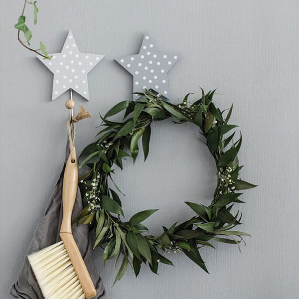 Κρεμαστράκια Τοίχου (Σετ 3τμχ) Jabadabado Αστέρια Γκρι JB-R16016