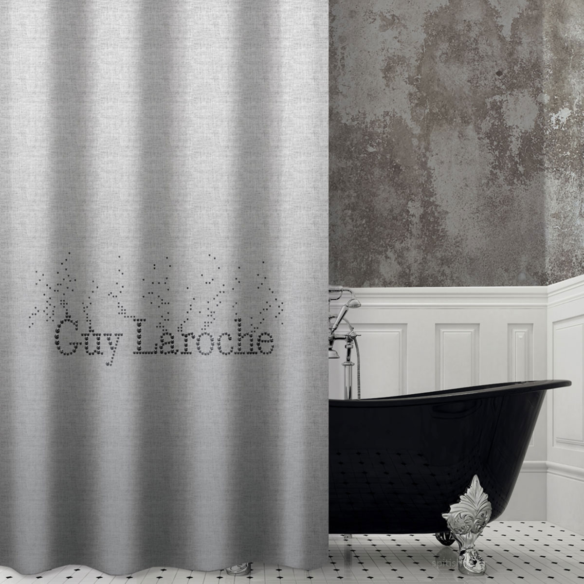 Κουρτίνα Μπάνιου (240×190) Guy Laroche Pandora Silver