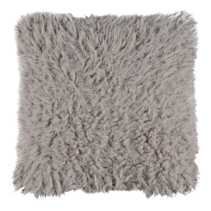 Διακοσμητική Μαξιλαροθήκη Γούνινη (40x40) S-F Mouton Taupe C01390003H