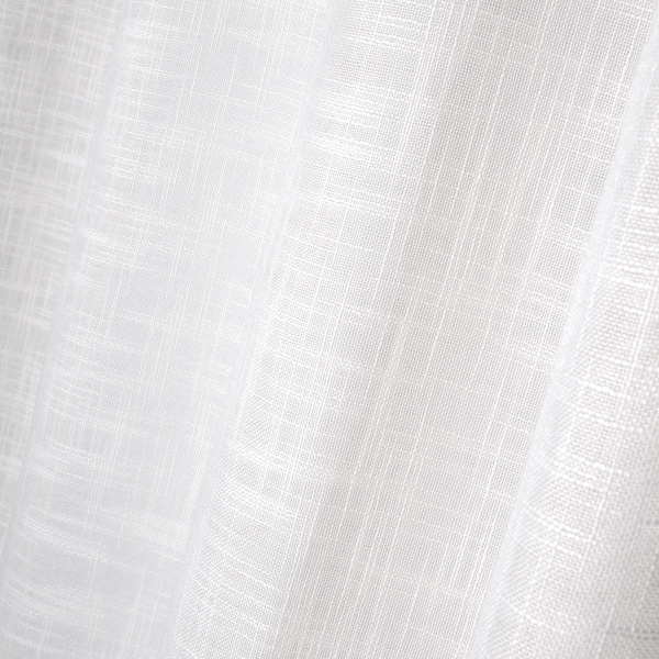 Κουρτίνα (135x260) Με Τρουκς S-F Ontario Blanc R6A723001VL