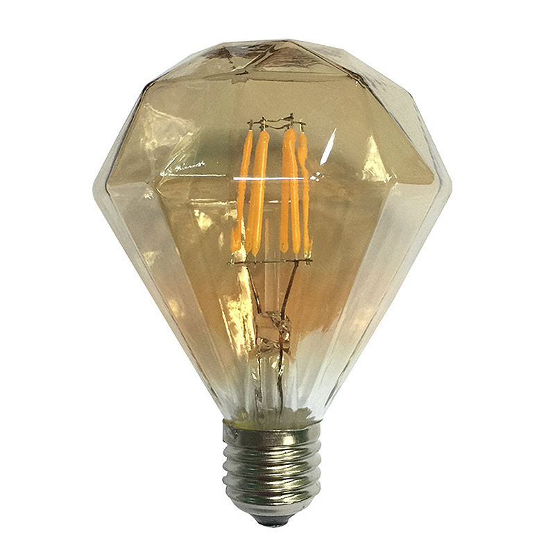 Λάμπα LED Diolamp Dimmable E27/6W/2700K/590Lm CON956WWDIMAM Amber