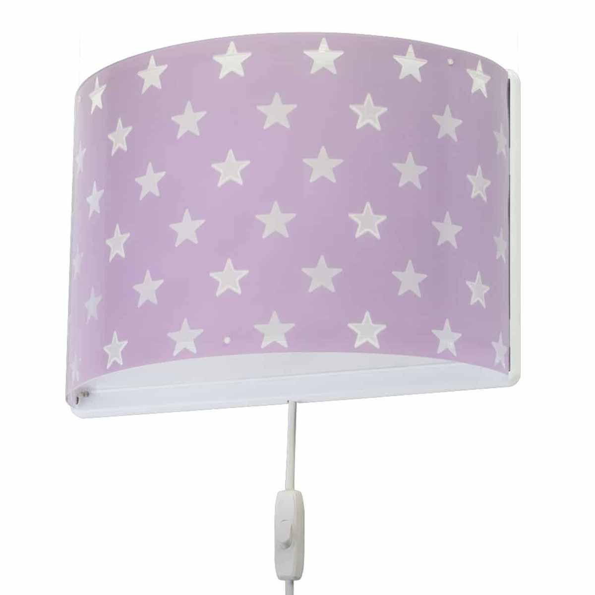 Παιδική Απλίκα Τοίχου Ango Stars Lilac 81218 L 116105