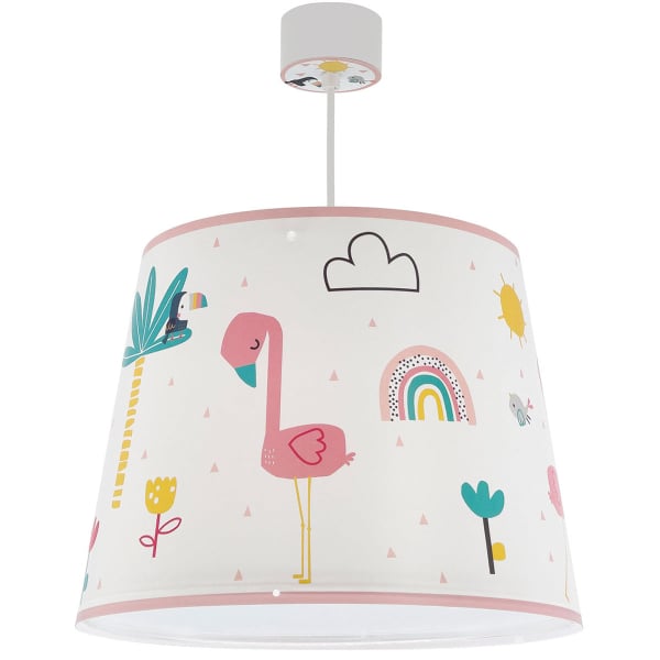 Παιδικό Φωτιστικό Οροφής Μονόφωτο Ango Flamingo 82462