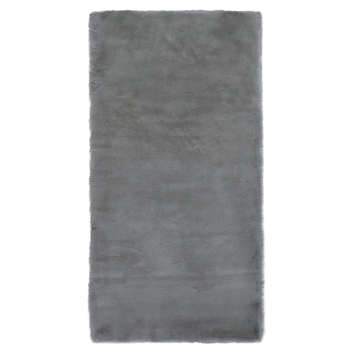 Γούνινο Χαλί (135×180) Βιοκαρπέτ Lapin Skin 04 Grey