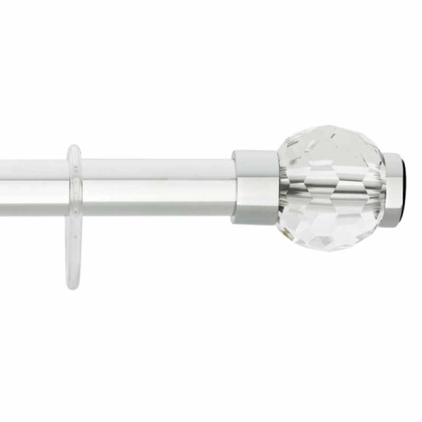 Πτυσσόμενος Βραχίονας Μπάνιου 75-125cm Grekon 1220 Crystal Sfera