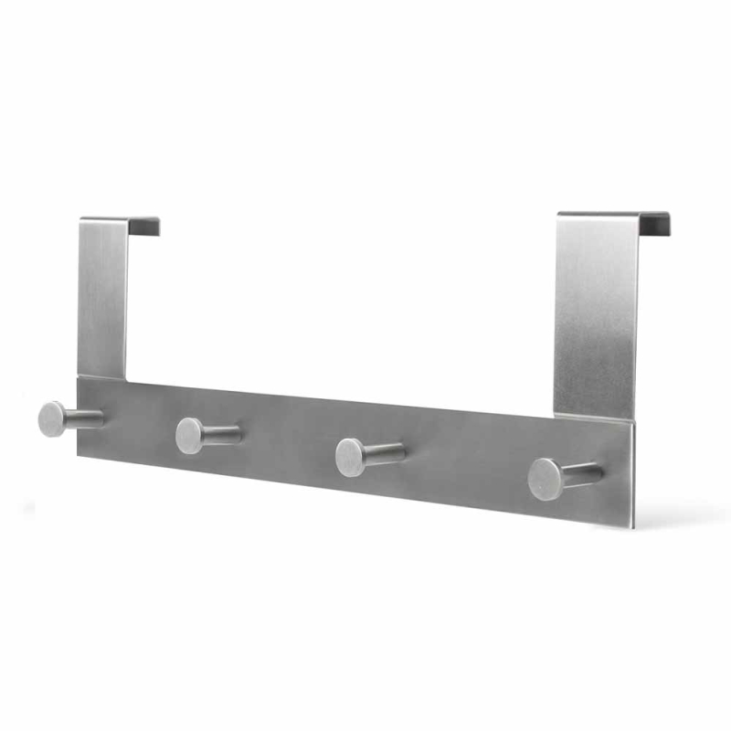 Κρεμάστρα Πόρτας 4 Θέσεων Grekon 304 Inox