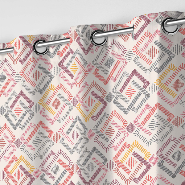 Κουρτίνα (140x240) Με Τρουκς L-C Zouala 1609524