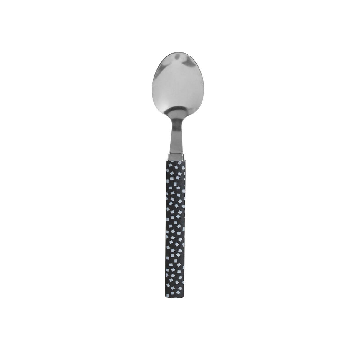 Μαχαιροπίρουνα με Βάση (Σετ 24Τμχ) S-D Geo Black 150005C Home Είδη Σερβιρίσματος Spitishop