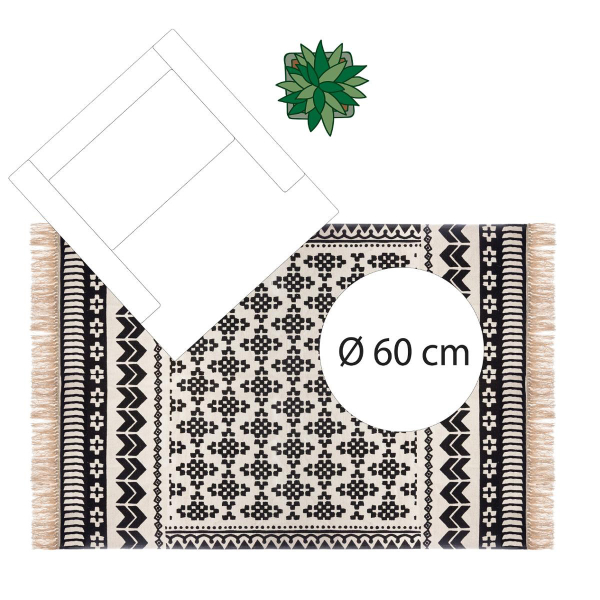 Χαλί All Season (120x170) A-S Delhi 164054A