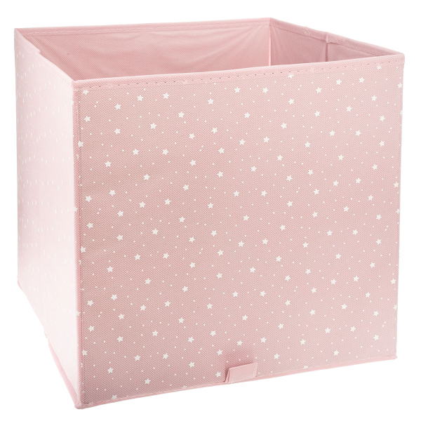 Κουτί Αποθήκευσης (29x29x29) A-S Pink Star 158548B