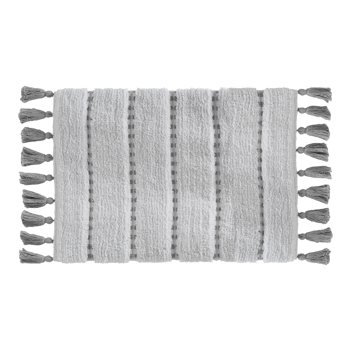 Πατάκι Μπάνιου (50×75) F-V Pompom Grey 174631B