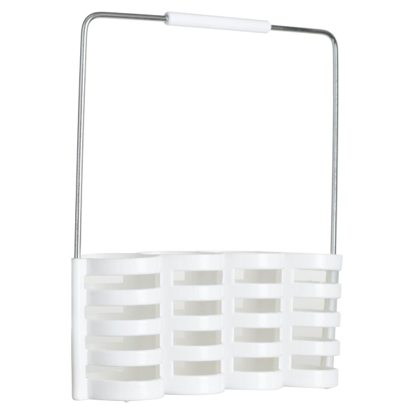 Μαχαιροπίρουνα Με Βάση (Σετ 24τμχ) S-D Geo White 150005B