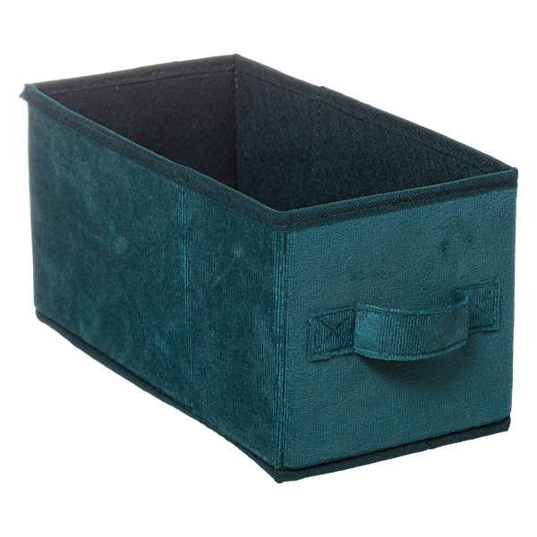 Κουτί Αποθήκευσης (15x31x15) F-V Velvet Storage Blue 173699B