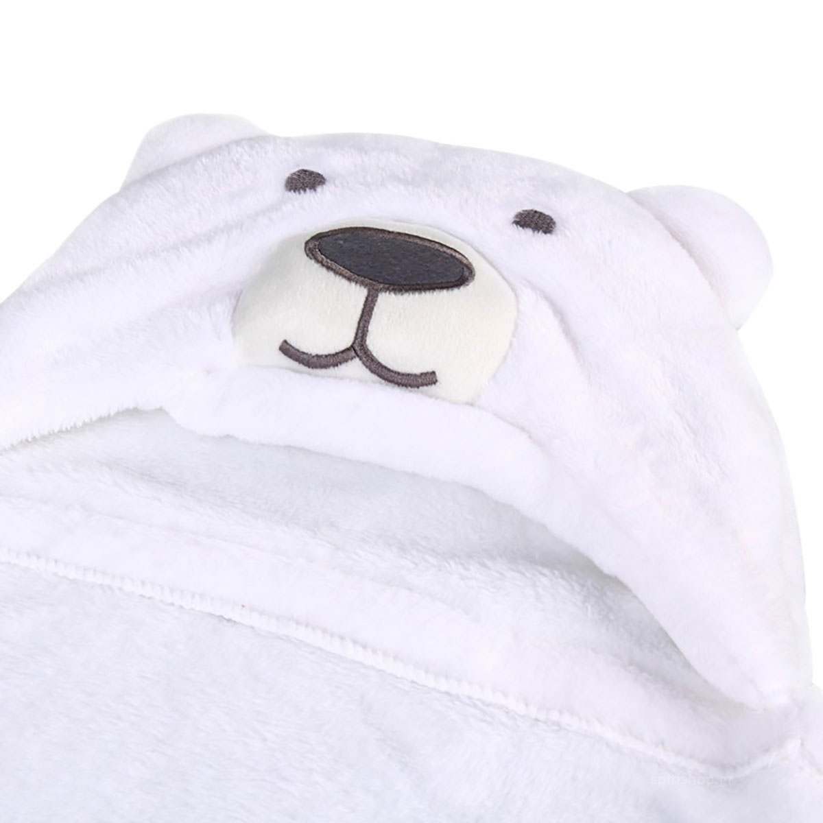 Κουβέρτα Fleece με Κουκούλα (76X102) Viopros Σχ 85 Home Βρεφικά Προίκα Μωρού Κουβέρτες Βρεφικές Spitishop
