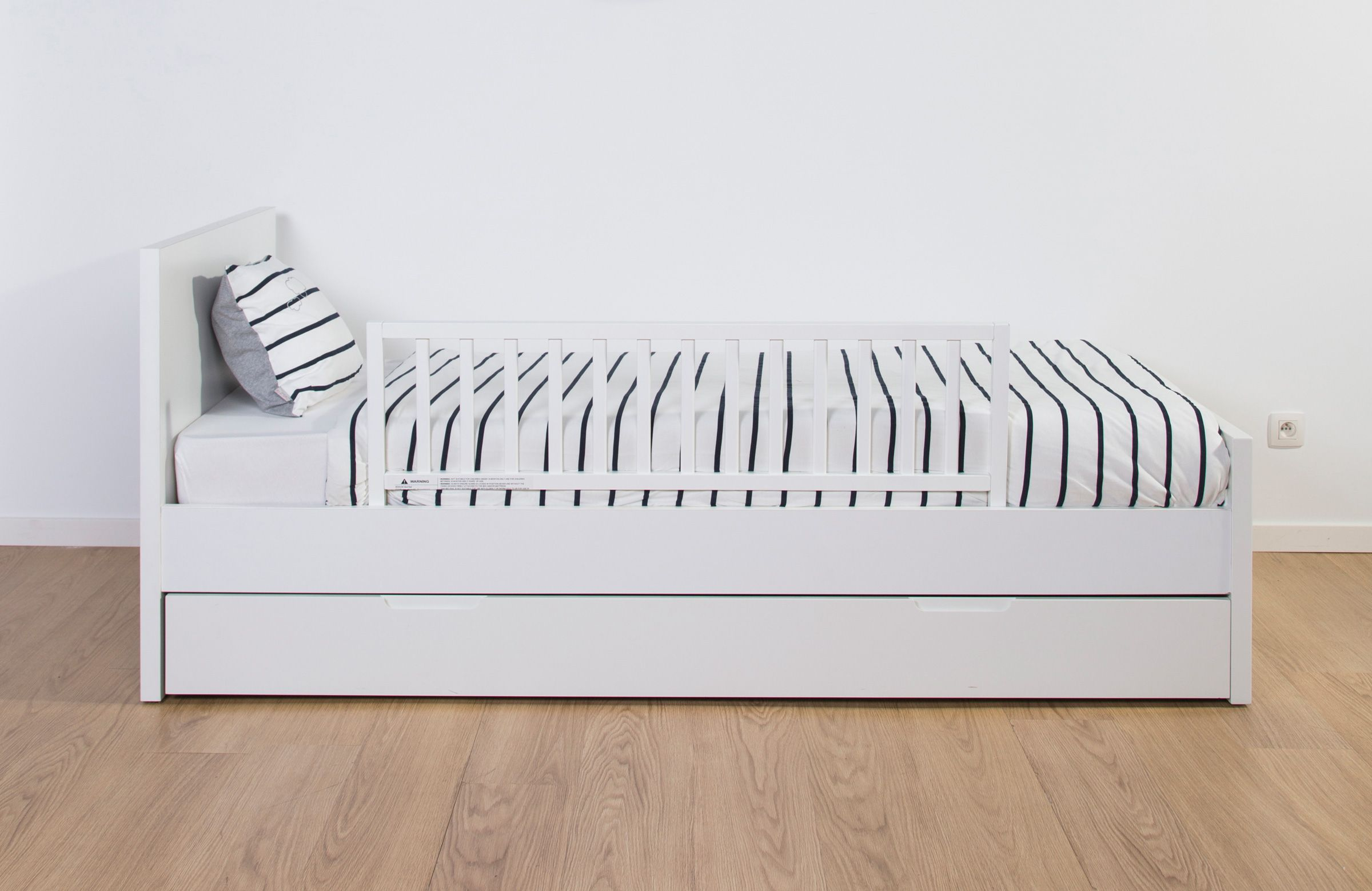 Προστατευτικό Κάγκελο Κρεβατιού (120X40) Childhome White Br84547 Home Βρεφικά Είδη Ασφαλείας - Προστατευτικά Spitishop