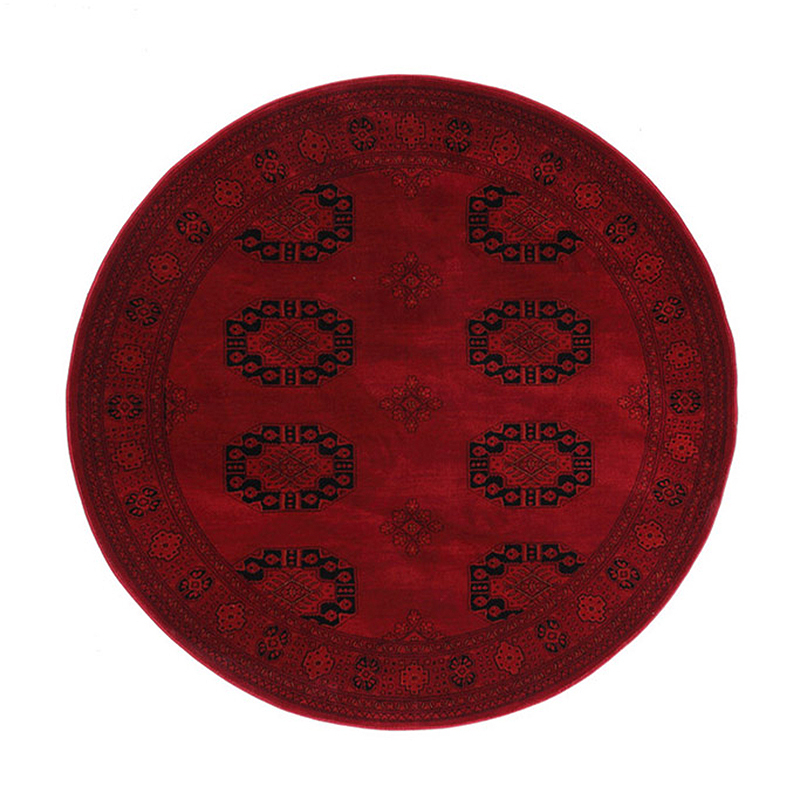 Στρογγυλό Χαλί (Φ160) Royal Carpets Afgan 6871H D.Red