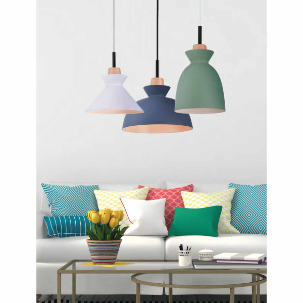 Φωτιστικό Οροφής Μονόφωτο Zambelis 180065 Green Matt