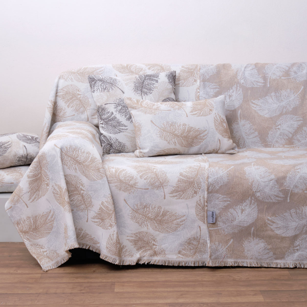 Ριχτάρι Πολυθρόνας 2 Όψεων (180x180) Anna Riska 1562 Sand