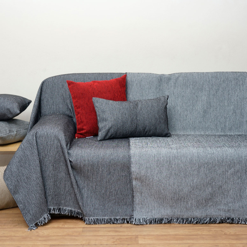 Ριχτάρι Καναπέ Τριθέσιου 2 Όψεων (180x280) Anna Riska 1440 Black