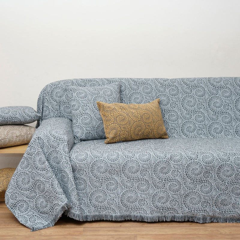 Ριχτάρι Καναπέ Τετραθέσιου (180x320) Anna Riska 1443 Grey