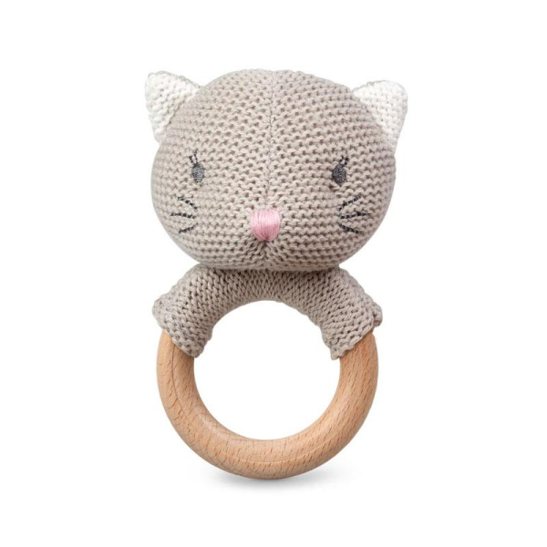 Μασητικό Kiokids Cotton Friends Γατάκι 3110