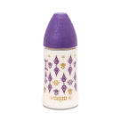Πλαστικό Μπιμπερό 270ml Με Θηλή Σιλικόνης 0+Μ Suavinex H.Couture Lilac