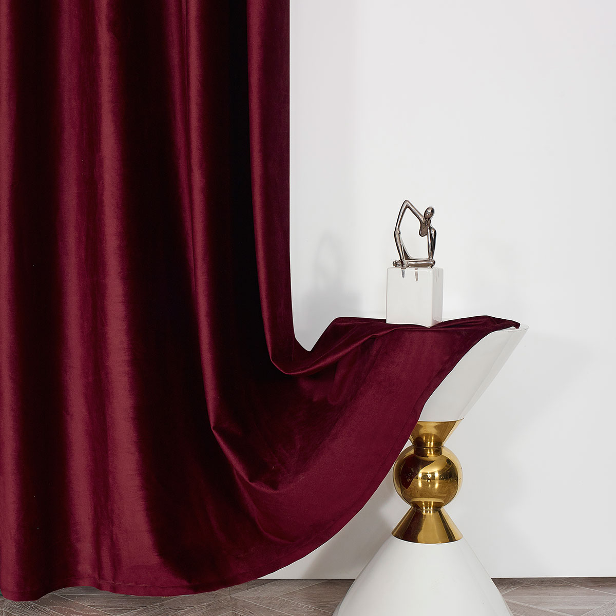 Κουρτίνα Βελουτέ (140X260) με Τρουκς Viopros 5810 Home Κουρτίνες Σαλονιού Spitishop