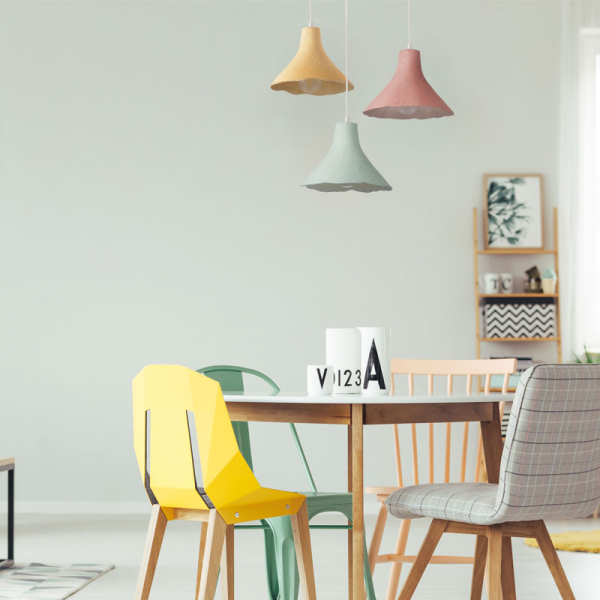 Φωτιστικό Οροφής Μονόφωτο Aca V372291PPK Coral