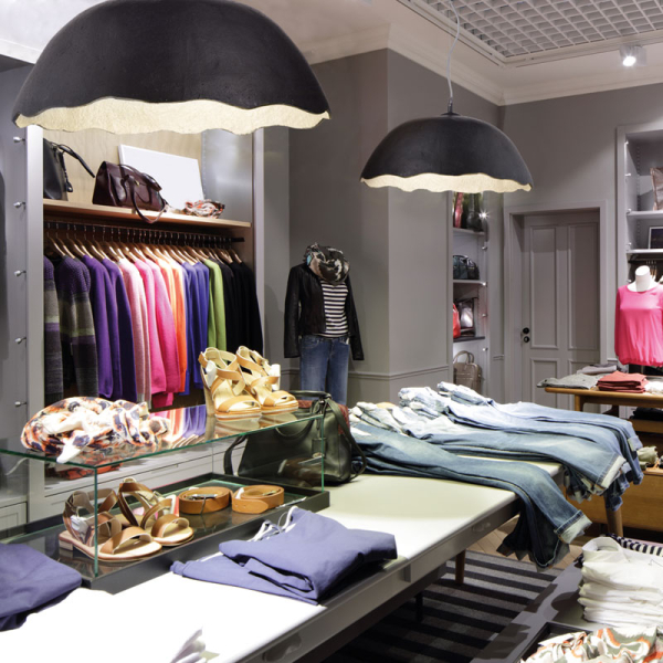 Φωτιστικό Οροφής Μονόφωτο Aca V3729451PBS Black/Silver